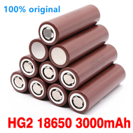 LG 18650 HG2 3000mAh baterai 3.6V debit 30A 18650 baterai untuk LGHG2 3000MAH 3.7V 18650 Baterai day