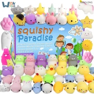 【20 PCS】Cute Vent animal children's toys mini Mochi Animals Toys Mochi Cat squishy mochi Toys mochi set..