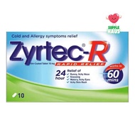 Zyrtec-R Cold And Allergy Rapid Relief