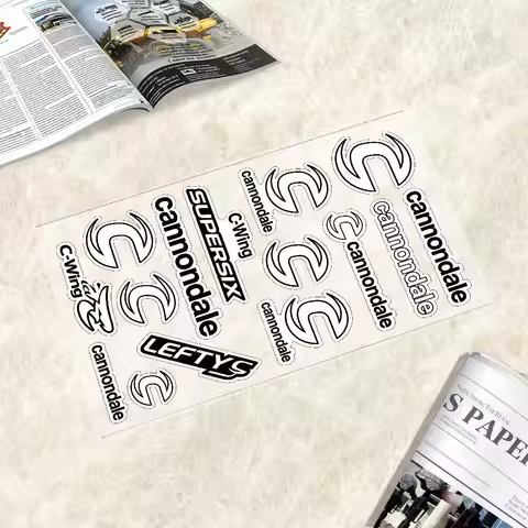 Cannondale Decal Set High Quality Printed And Cut Stickers Motorcycle Sticker