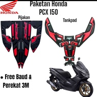 Honda PCX 150 PACKAGE Accessories FOOTPRINT/ - Honda PCX 150 TANKPAD (PACKAGE)