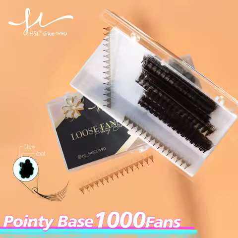 H&L SINCE 1990 Ultra Speed 3D 4D 5D 6D 7D 8D 9D 10D Eyelash Extension Promade Pointy Base Volume Sof