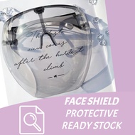 (full face shield ) face shield full face Sheild with glasses eyeglass Oversized Sun Glasses full Face Sheild