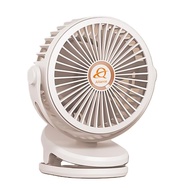 BG-15000mAh Kipas Angin USB Clip Mini Fan Rotating Kipas Angin Meja Mini Jepit Portable LED Display 