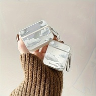 airpod pro 2 case airpod case airpods case Cartoon White Cloud Mirror Suitable for Apple airpods 4th