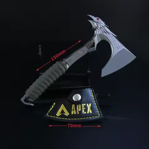 Apex Legends Weapon Heirloom Bloodhound 15cm Raven Bite Metal Model Game Samurai Swords Collections