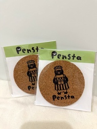 ✈️JR 東日本 Pensta x Suica 企鵝 西瓜卡 杯墊