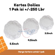 Doyleys Paper l Doilies Paper l Lace Paper Doilies contents 250 pcs l Cookie Jar Liners