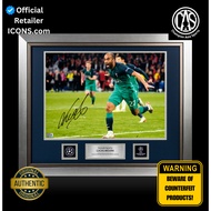 Lucas Moura Official UEFA Champions League Signed and Framed Tottenham Hotspur Photo: Iconic Semi Fi