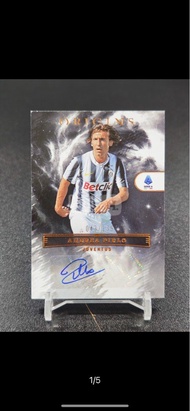 Panini Chronicles Pirlo 派路 足球卡 簽名卡