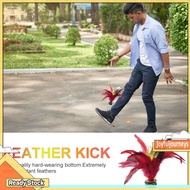 [joyfuljourneys.sg] 20cm Feather Shuttlecock Hand Made Chicken Feather Shuttlecock Wear Resistant Fo