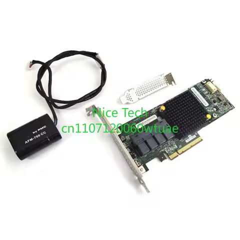 ASR 71605 16 port int SATA SAS RAID Controller 6Gbps PCIe 3.0 x8 1GB AFM BBU Expansion Controller Ca