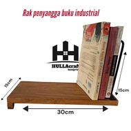 KAYU Wooden Industrial Book Stand/ Book Stand/ Book Holder