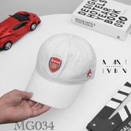 Men's and women's hats, Arsenal Football Club caps, beautiful Khaki fabric, standard Form (Real phot