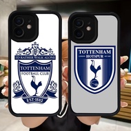 Q89 Tottenham-Hotspur soft Casing for iphone XS X 12 XR 11 Mini 15 Pro Max