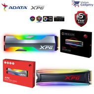 ADATA XPG SPECTRIX M.2 2280 PCIE SSD NVme RGB Gaming Light S20G S40G 256GB 500GB 512GB 1TB 2TB