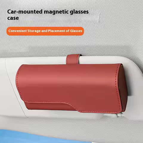 Car eyeglass holder is suitable for Audi A1/A3/A4L/A5/A6L/A7/A8L/Q3/Q2/LQ7/LQ5/LQ8 car-mounted eyegl