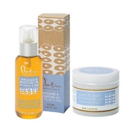 Olea Essence: Mom and Baby Set, Baby Smoothing relief Oil + Massage &amp; moisture oil for Mom, Olive oil based