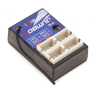 DUMBORC 2.4G 4CHレシーバー DDF-350受信機 P4FMG ジャイロ付き ミニチュアRCカー、mini-Z用