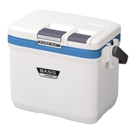 SHIMANO Compact Fishing Cooler Box - 9L / 12L, Fixcel Basis Series, Aqua Blue / Pure White