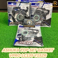 ASHUKA VPRO TOP SET GASKET METAL LC135  Y15ZR( 68MM /70MM / 72MM / 73MM / 74MM )