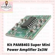 PAM8403 Super Mini Power Amplifier 2x3W Class D 5VDC bagus