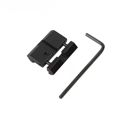1pc Dovetail Weaver Picatinny Base Snap in Rail Low Profile Adapter 11mm to 22mm