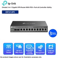 TP-LINK ER7212PC Omada 3-in-1 Gigabit VPN Router With POE+ Ports & Controller Ability
