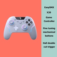 EasySMX X20 Wireless Gamepad Enhanced Controller Compatible with PC/NS/TV/Phone/Laptop, Hall Micro T