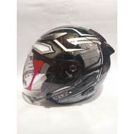 Helmet Kyt Galaxy Motif Black Panther Marvel