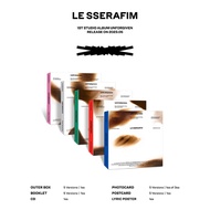 LE SSERAFIM Unforgiven compact sealed album - Sakura, Chaewon, Yunjin, Kazuha, Eunchae