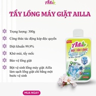 Bột Tẩy Vệ Sinh Máy Giặt AILLA 300G Loại Bỏ Các Cặn Bẩn Nấm Mốc Tẩy Mốc Gioăng Cao Su Chính Hãng