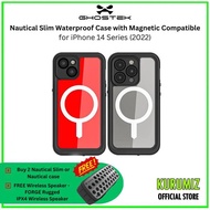 Ghostek Nautical Slim Waterproof Case for iPhone 14/14 Plus/14 Pro/14 Pro Max (2022)
