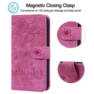 Leather Flip Phone Case For iPhone 15 14 13 12 11 Pro Max Mini XR X XS Max 7 8 Plus 6S SE 2022 Magne