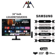 Samsung Smart Monitor M7 4K UHD |  Wifi + Bluetooth | 60Hz | Workspace | 32" LS32DM700UEXXS