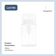 Let Me Botol Pump Dispenser Tekan Travel Size - Untuk Makeup Removal Multifunctional Press Pumping S