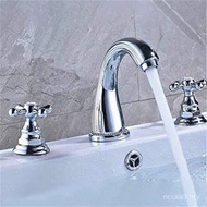 Kaiping Youjia Bilik Mandi Bersadur Elektronik Keran Besen Tiga Keping Gaya Eropah Pemegang Dua Kera