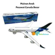 Garuda Indonesia Airplane Children's Toy with Large Lights & Music