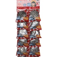 Leony Jumbo Merah Gosok Panci Stainless 1 Lusin Rentengan / Sabut Cuci Stainless  / Kawat Cuci Pirin