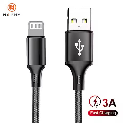 USB Cable For iPhone 14 13 12 11 Pro Max 5 6 7 8 Plus X XS XR SE 1m 2m 3m 25cm 50cm Long Short iOS D