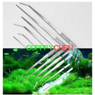Curved Tweezers - High Quality Stainless Steel Straight Tweezers 27cm 38cm 48cm Specialized for Aqua