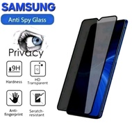 LAYAR Tempered Glass Anti Spy Privacy Full Screen Samsung A23 A32 A32 5G A42 A52 A52S 5G A72 A23 5G 