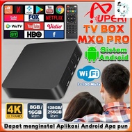 2024 Latest Android TV Box 4K HD Smart TV Box 16GB+256GB 2.4G WIFI Android Media Player Set-Top TV Box Android Google Assistant Netflix Youtube Android11.1 Version