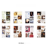8-104pcs Chinese Singer Jay Chou Stickers Drama Actors Zhang Linghe Bai Jingting Ten Famer Justin Hu