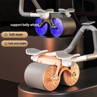 Abdominal Wheel Automatic Rebound Muscle Elbow Support Exerciser Fitness Equipment