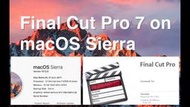 (讓您不用在煩惱舊軟體不相容於新版Mac OS!!)新架構降版安裝舊版MacOS_黑蘋果_FinalCut7_大台北獨家