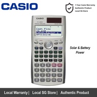 Casio Financial Calculator FC-200V 10+2 Digits (Local Warranty, Local SG Store, Local Set)
