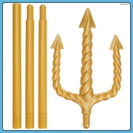 Golden Devil Fork Prop Plastic Trident for Halloween Party Cosplay Costume Accessories daneuo
