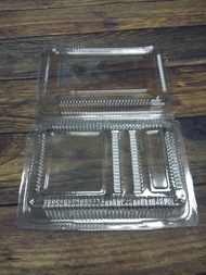 COMBO 100 HỘP NHỰA ĐỰNG BÁNH H25 CHỮ NHẬT 19 X 13 X 5 CM