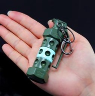 [熊拍賣]『PUBG 閃光彈』預購 鑰匙圈 收藏PLAYERUNKNOWN'S耳機主機電腦桌墊遊戲鑰匙道具造型
